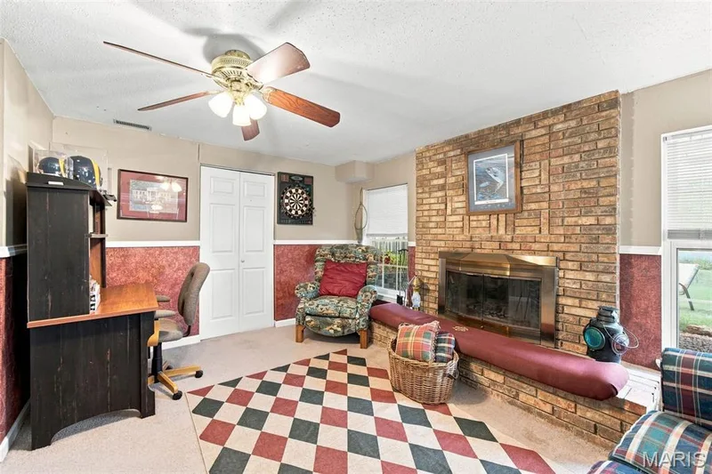 Not pictured is the equally huge unfinished space beyond the door! — 16337 Centerpointe Drive, Grover, MO 63040