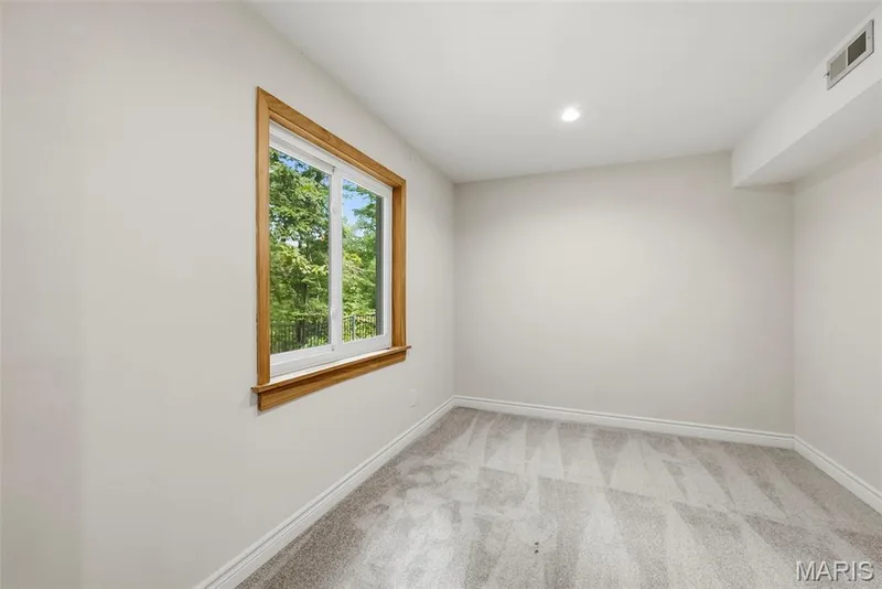 This would be a very nice office space located off the media room.with View of back yard. — 18409 Woodland Meadows Drive, Wildwood, MO 63038