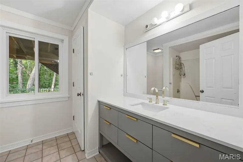 Third bathroom located on the lower level. — 18409 Woodland Meadows Drive, Wildwood, MO 63038