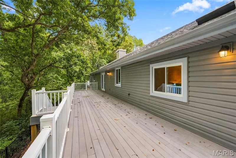 Deck aslo has an entry into the primary bathroom. — 18409 Woodland Meadows Drive, Wildwood, MO 63038