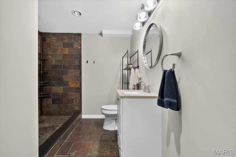 full bath in basement — 708 Brook Manor Court, Lake St. Louis, MO 63367