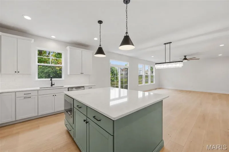 Drawer Microwave in Kitchen Island — 547 Ryehill Drive, St Peters, MO 63376