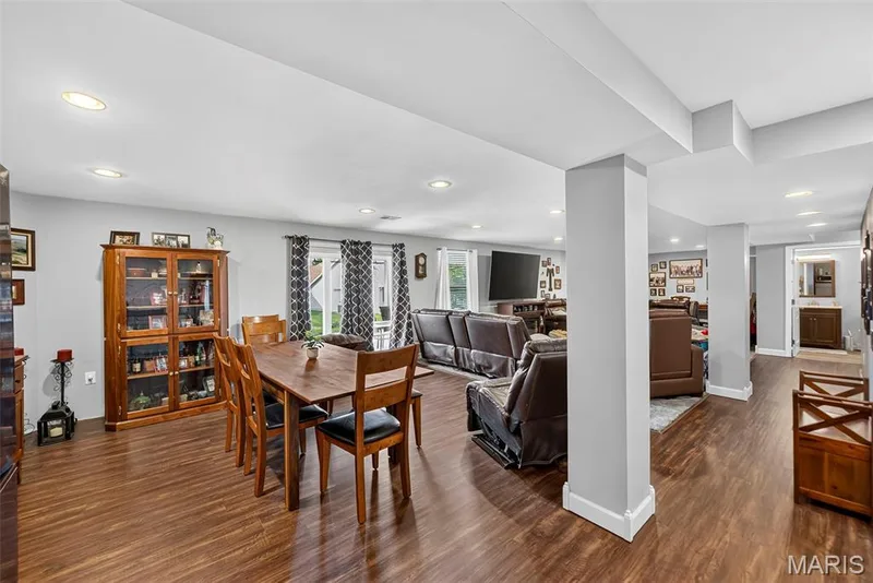 Dining Area in Finished Basement — 1516 Wainscott Drive, O'Fallon, MO 63366