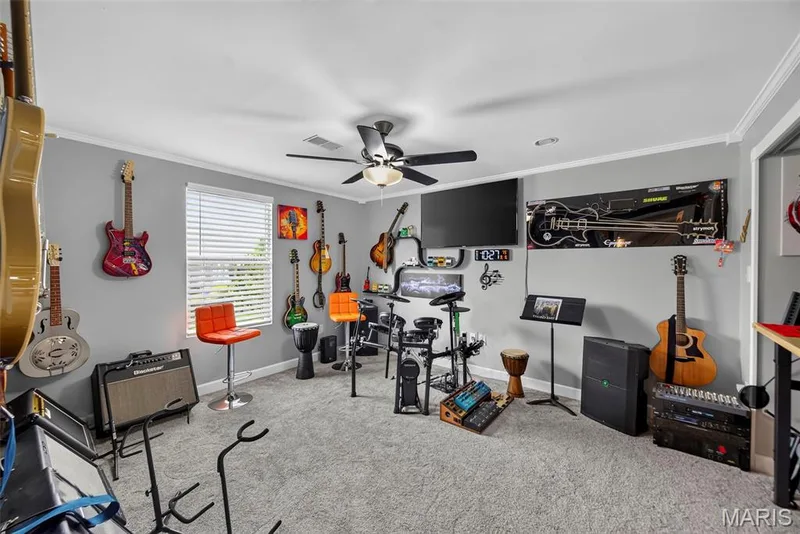 4th Bedroom in Finished Basement — 1516 Wainscott Drive, O'Fallon, MO 63366