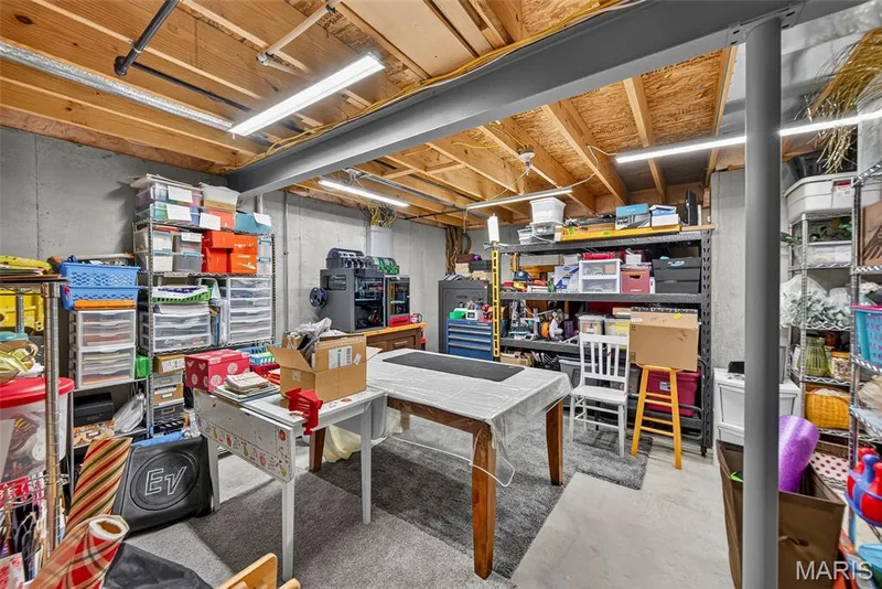 Storage Area in Basement — 1516 Wainscott Drive, O'Fallon, MO 63366
