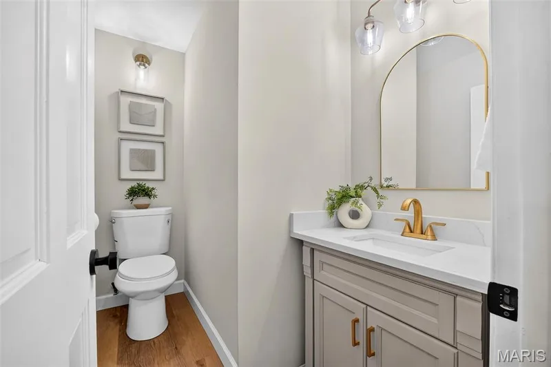 Main Floor: 1/2 bathroom — 1674 Old Baxter Road, Chesterfield, MO 63017