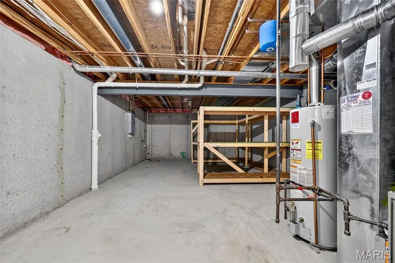 Plenty of storage in lower level — 114 Savannah Terrace, Wentzville, MO 63385