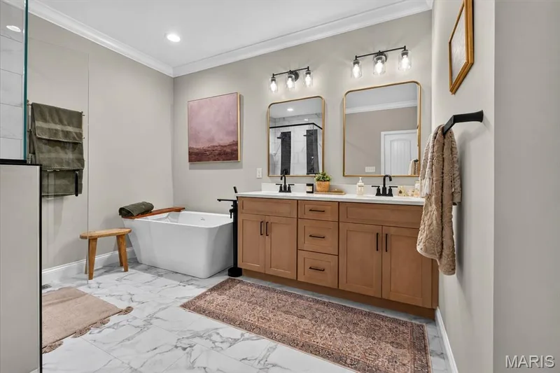 Primary Bath — 512 Spruce Hollow Court, Wentzville, MO 63385