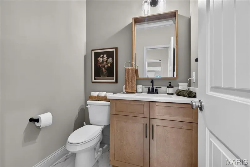 1/2 bath on main level — 512 Spruce Hollow Court, Wentzville, MO 63385