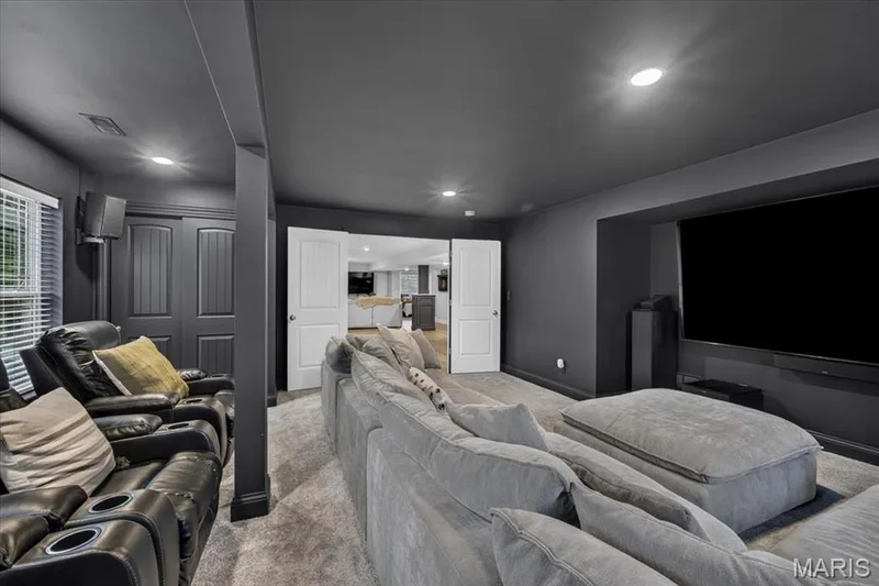 Movie room or 6th bedroom — 512 Spruce Hollow Court, Wentzville, MO 63385