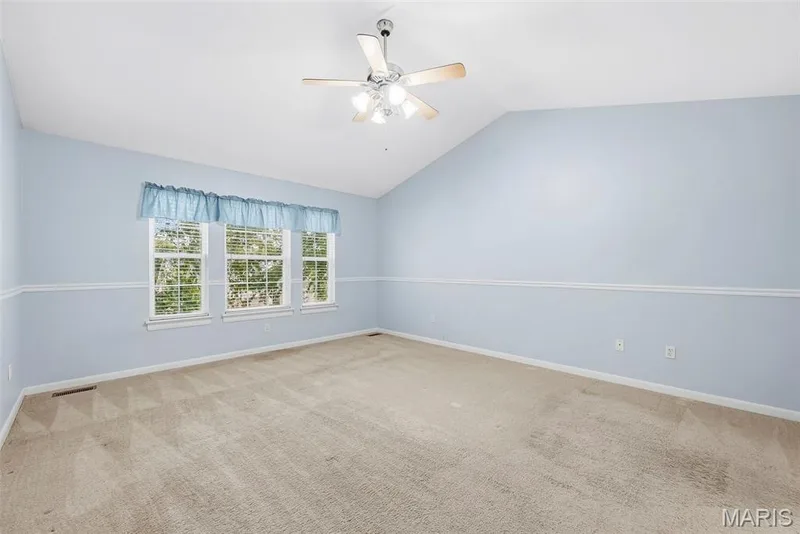 Primary Bedroom Suite with Vaulted Ceiling — 223 Chestnut Hill Drive, O'Fallon, MO 63368