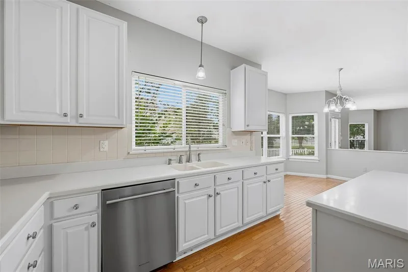 Kitchen Window Overlooking Backyard — 223 Chestnut Hill Drive, O'Fallon, MO 63368