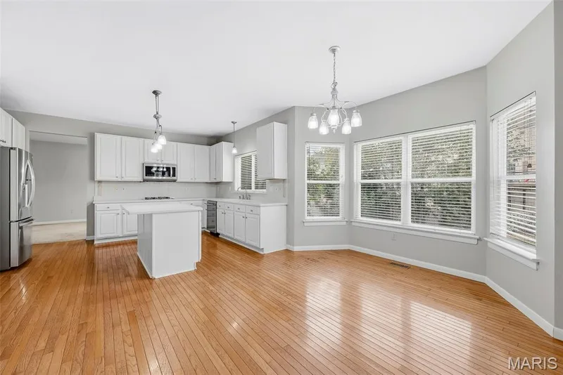 Breakfast Room and Kitchen — 223 Chestnut Hill Drive, O'Fallon, MO 63368
