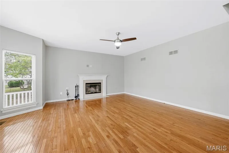 Wood Burning Fireplace in Family Room — 223 Chestnut Hill Drive, O'Fallon, MO 63368