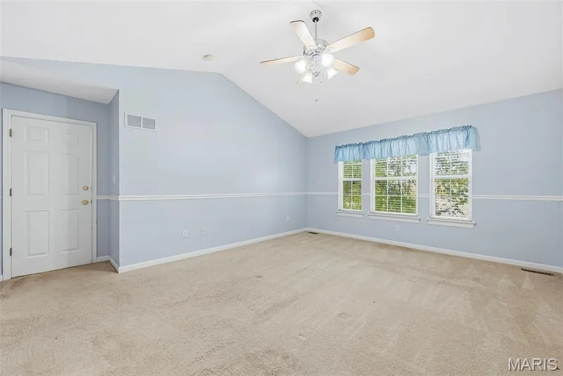 Primary Bedroom Suite with Vaulted Ceilings — 223 Chestnut Hill Drive, O'Fallon, MO 63368