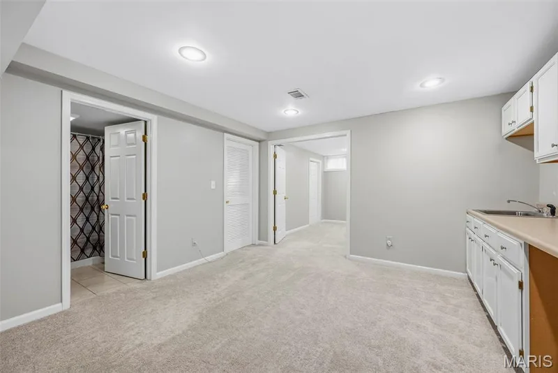 Rec Room and Wet Bar in Finished Lower Level — 223 Chestnut Hill Drive, O'Fallon, MO 63368