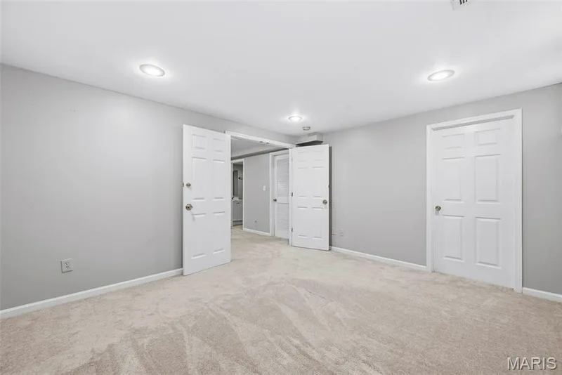 Flex Room/Office in the Finished Lower Level with Walk In Closet and Double Door Entry — 223 Chestnut Hill Drive, O'Fallon, MO 63368