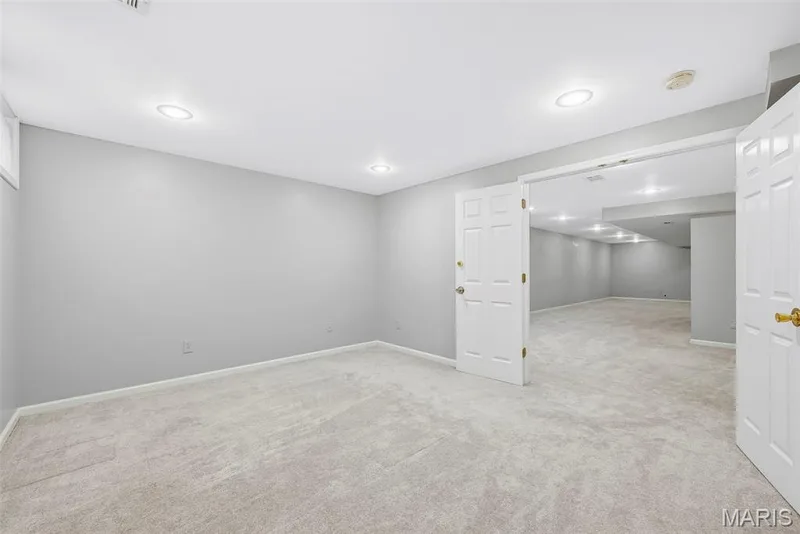Flex Room/Office in the Finished Lower Level with Walk In Closet and Double Door Entry — 223 Chestnut Hill Drive, O'Fallon, MO 63368