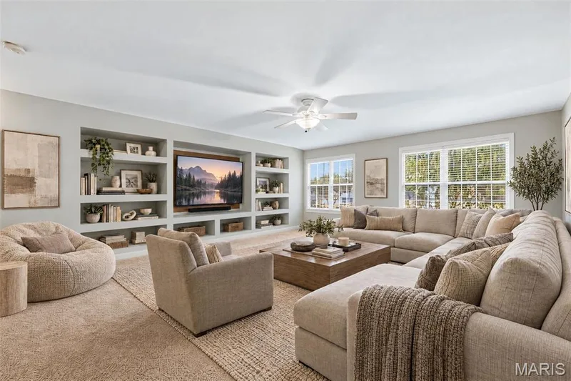 Virtually Staged Photo of the Bonus Room — 223 Chestnut Hill Drive, O'Fallon, MO 63368