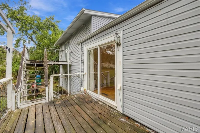 Deck off the kitchen/dining room — 1301 Drummond Court, St Charles, MO 63303