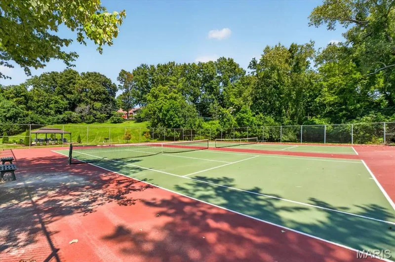 Neighborhood tennis courts — 14418 W Open Meadow Court W, Chesterfield, MO 63017