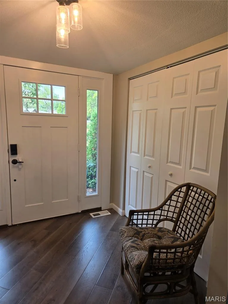 Lovely large entrance foyer with two closets — 266 Savoy Drive, Lake St. Louis, MO 63367