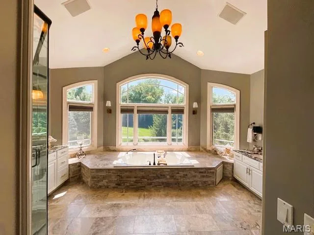 Master Bath — 1009 Savonne Court, Chesterfield, MO 63005