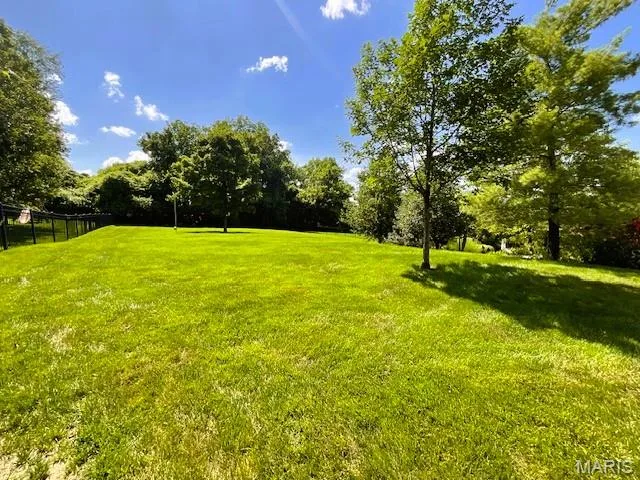 View of level lot — 1009 Savonne Court, Chesterfield, MO 63005
