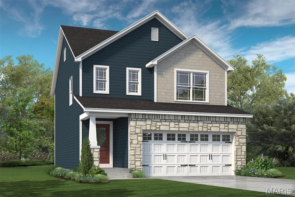 Rendering of Front Elevation — 753 Barnwood Hill Drive, O'Fallon, MO 63385