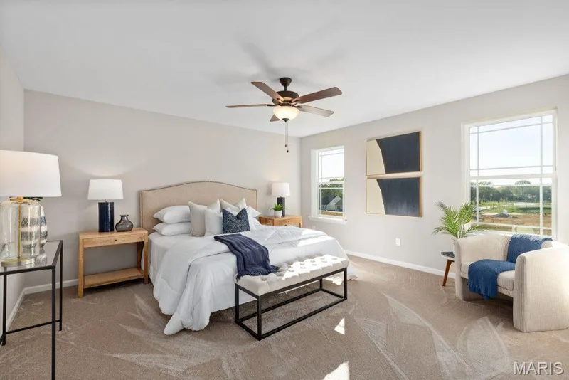 Photo representation of a similar home.  Some features shown may be optional upgrades. — 753 Barnwood Hill Drive, O'Fallon, MO 63385