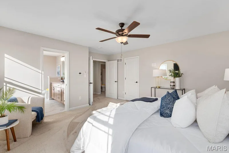 Photo representation of a similar home.  Some features shown may be optional upgrades. — 753 Barnwood Hill Drive, O'Fallon, MO 63385