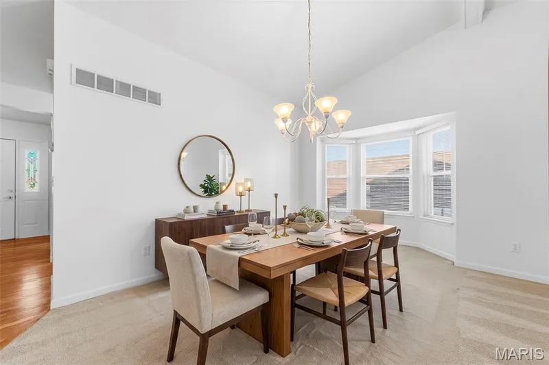 Virtually staged to help you envision how the space could be furnished. — 199 Southern Oaks Drive, St Charles, MO 63303