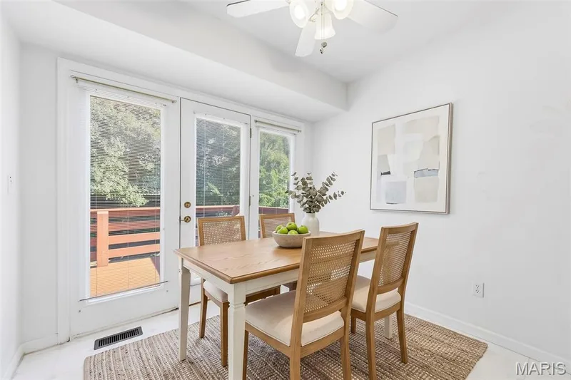 Virtually staged to help you envision how the space could be furnished. — 199 Southern Oaks Drive, St Charles, MO 63303