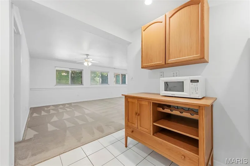 Refrigerator, microwave and buffet to stay! — 199 Southern Oaks Drive, St Charles, MO 63303