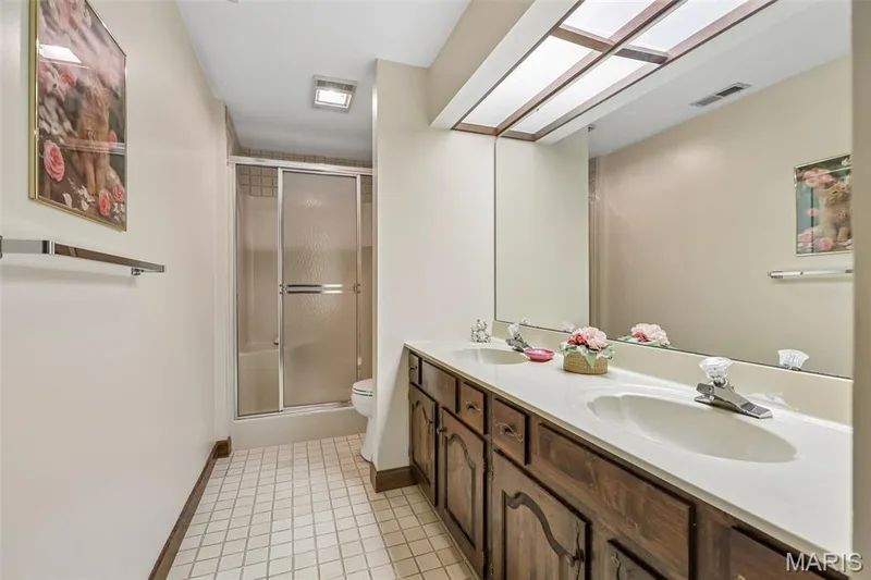 Finished Bath in Lower Level — 2260 Ridgley Woods Drive, Chesterfield, MO 63005
