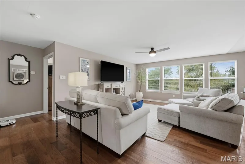 Hand scraped wood floors — 11 Lambeth Lane, Dardenne Prairie, MO 63368