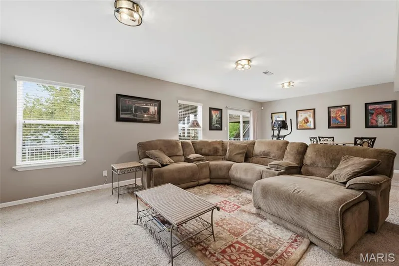Lower Level family room — 11 Lambeth Lane, Dardenne Prairie, MO 63368