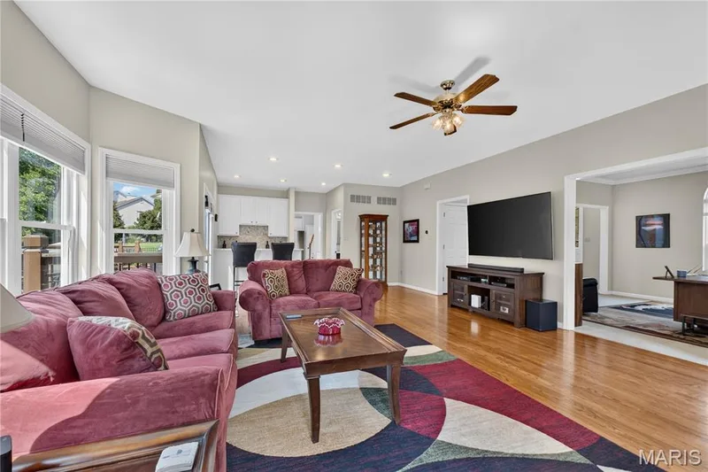 Spacious family room. — 947 Crown Pointe Estates Drive, Wildwood, MO 63021