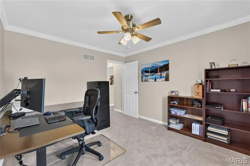 Bedroom four has walk-closet. — 947 Crown Pointe Estates Drive, Wildwood, MO 63021