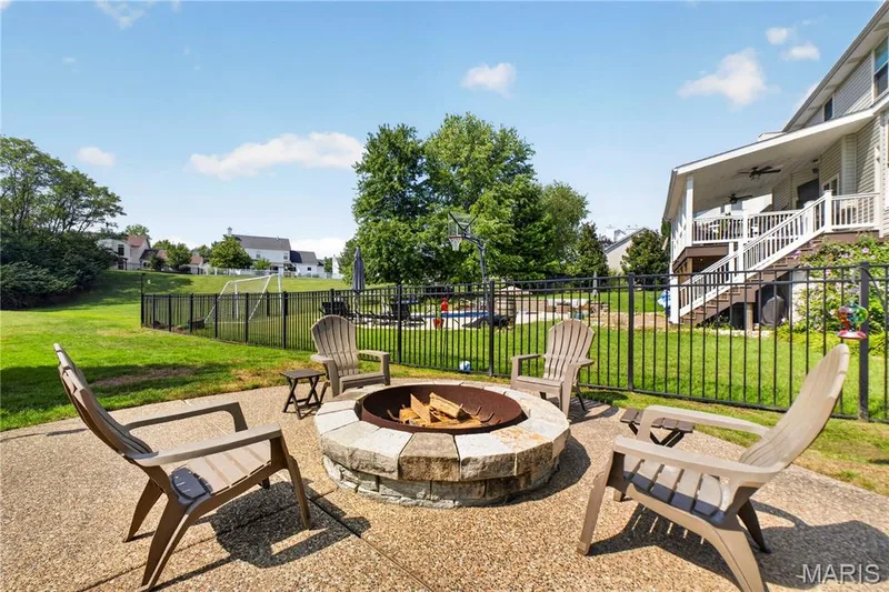 Firepit area. — 947 Crown Pointe Estates Drive, Wildwood, MO 63021