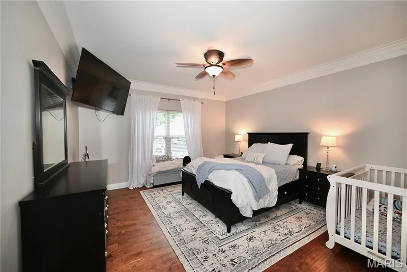 Large primary bedroom. — 412 Cottage Grove Drive, Wentzville, MO 63385