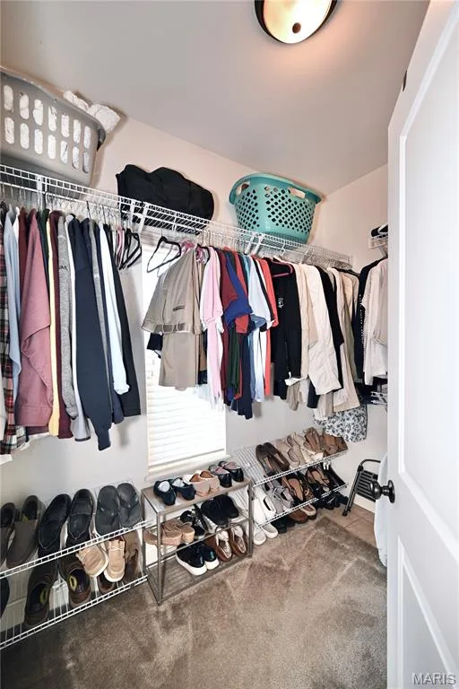 Primary walk-in closet. — 412 Cottage Grove Drive, Wentzville, MO 63385