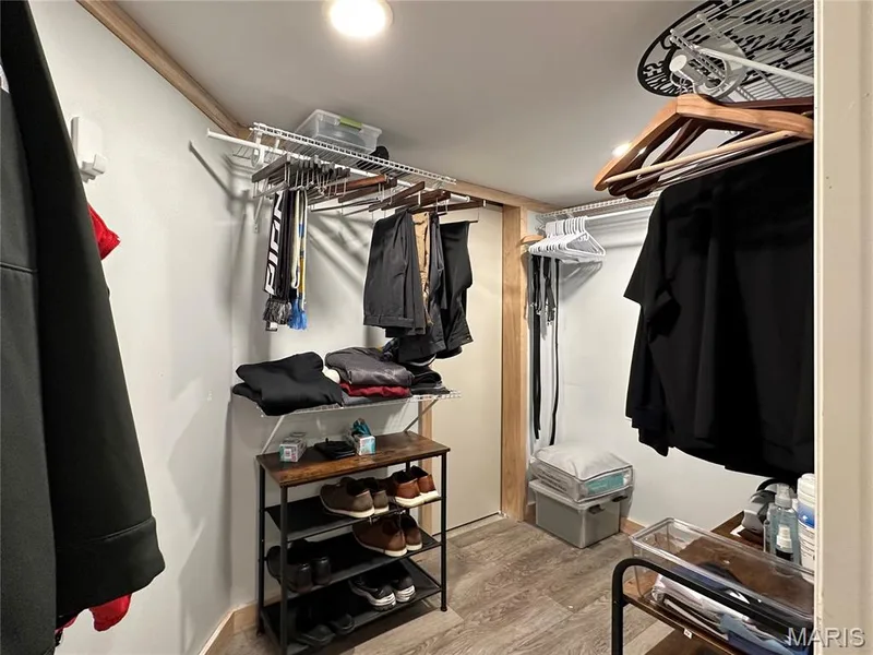 bedroom 4 walk-in closet — 412 Cottage Grove Drive, Wentzville, MO 63385