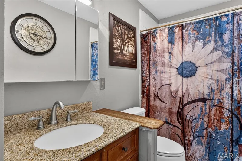 Updated bathroom with new tub, lvp floors and fresh paint. — 2910 Nantwich Lane, St Charles, MO 63301