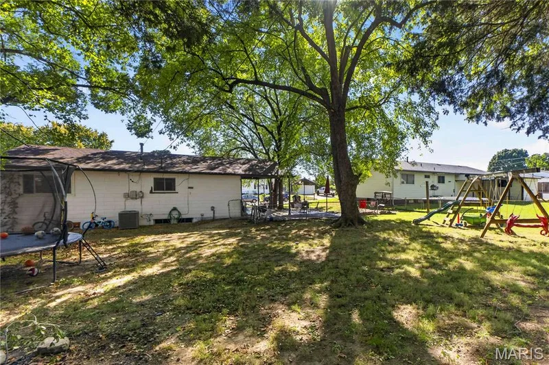 Fully fenced in level yard. — 2910 Nantwich Lane, St Charles, MO 63301