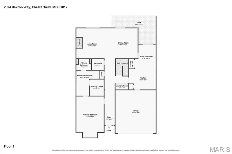 2394 Baxton Way, Chesterfield, MO 63017 — listing photo 20 of 40