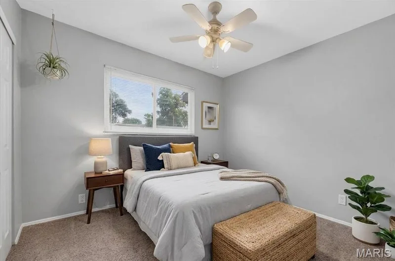 Virtually Staged Bedroom 1 — 6 Saint Violet Drive, St Peters, MO 63376