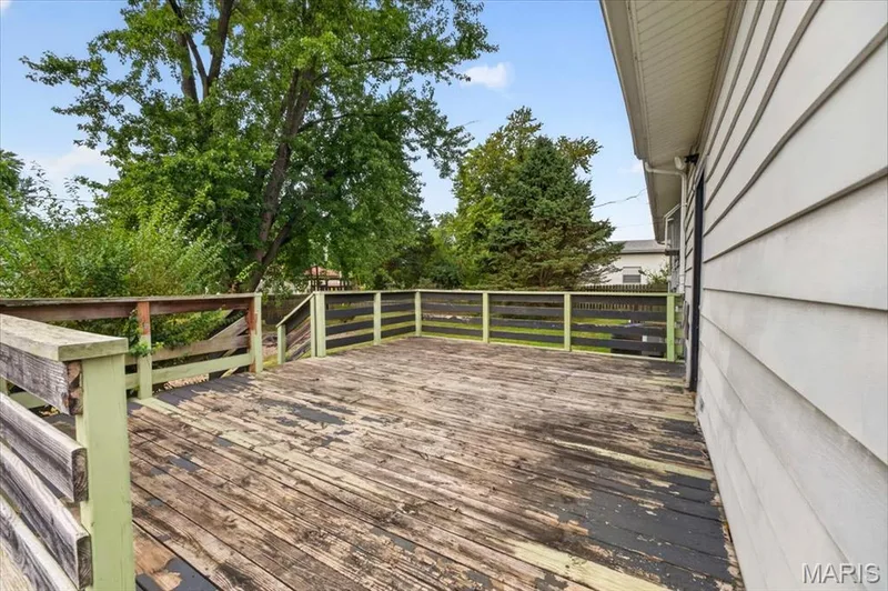 Back deck — 6 Saint Violet Drive, St Peters, MO 63376