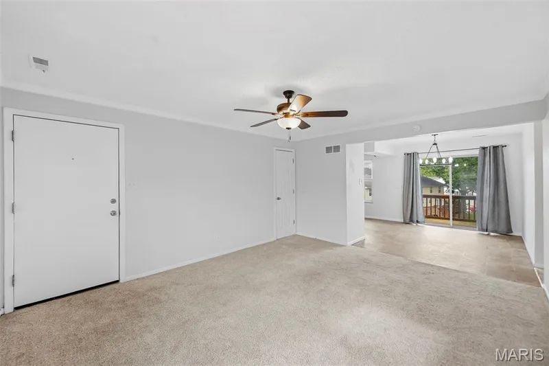 Spacious living room — 773 Delray Drive #D, St Peters, MO 63376