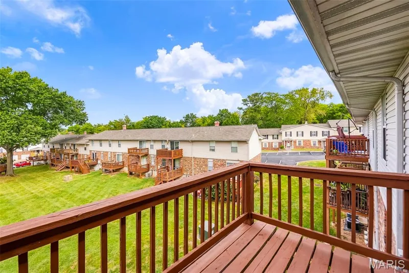 9x5 private balcony — 773 Delray Drive #D, St Peters, MO 63376